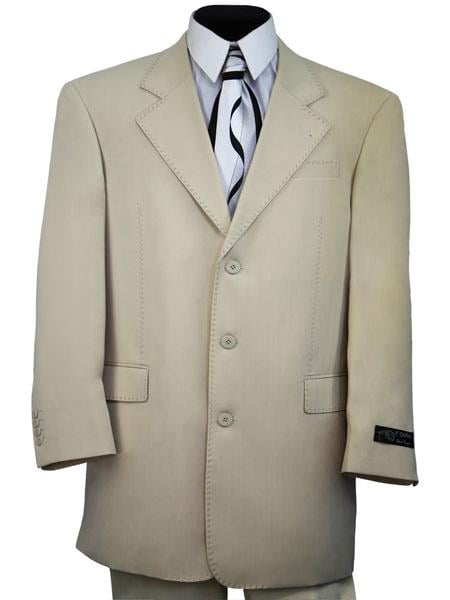 Men's 2pc Cream zoot Suit and Pants