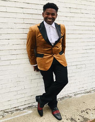 Men's Blazer Rust ~ Copper Light Brown