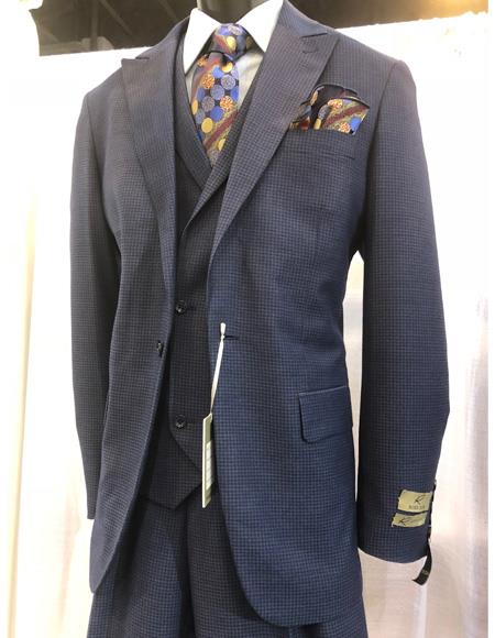 Men's Blue Suit
