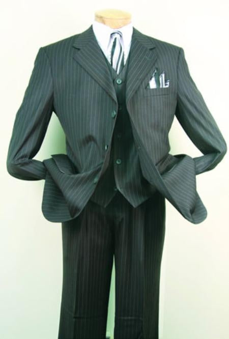 Men's Luxurious Fashion three piece Cheap Priced Business Suits Clearance Sale Charcoal Available in 2 or Three ~ 3 Buttons Style Regular Classic Cut