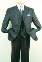 Men's Luxurious Fashion three piece Cheap Priced Business Suits Clearance Sale Charcoal Available in 2 or Three ~ 3 Buttons Style Regular Classic Cut