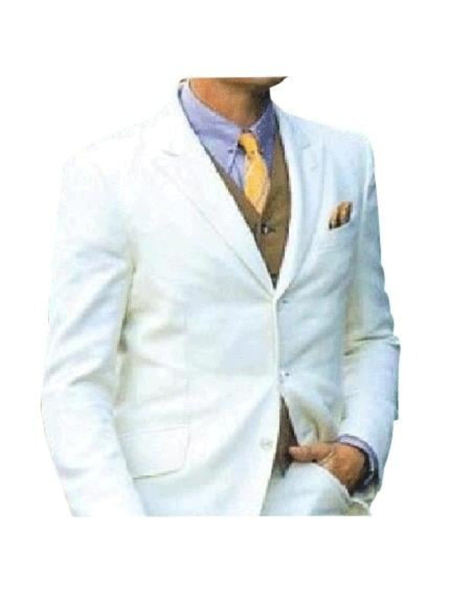 Men's Leonardo Dicaprio off White The Great Gatsby Suits