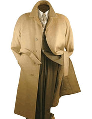 Mens Overcoat Mens Topcoat Mens Camel Wool Dress Coat
