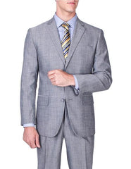 Giorgio Fiorelli Suit Men's Sharkskin Inexpensive Affordable Discounted Authentic Giorgio Fiorelli Brand suits
