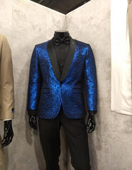 Men's Shawl Label Violet Colour