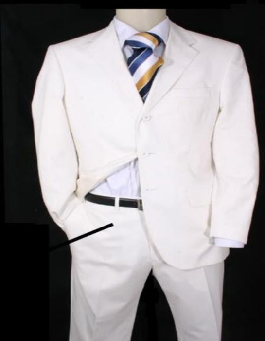 Highest Quality 3 Button White Suits For Men + vest