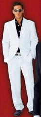 Pure All White Suit For Men Super Light Weight 100% Poplin/Microfiber Light Weight Only 1 Pound 3 or 4 Button