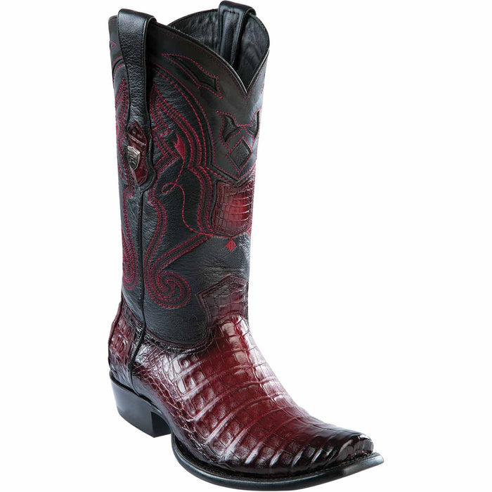 Men's Wild West Caiman Belly Skin Dubai Toe Boots 27982