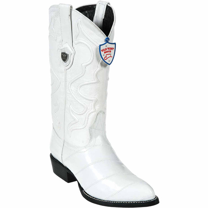 Men's Wild West Eel Skin J Toe Boots 29908