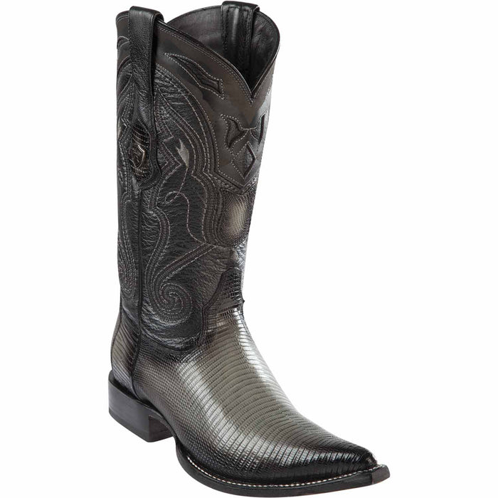 Men's Wild West Ring Lizard Skin 3X Toe Boots 29506