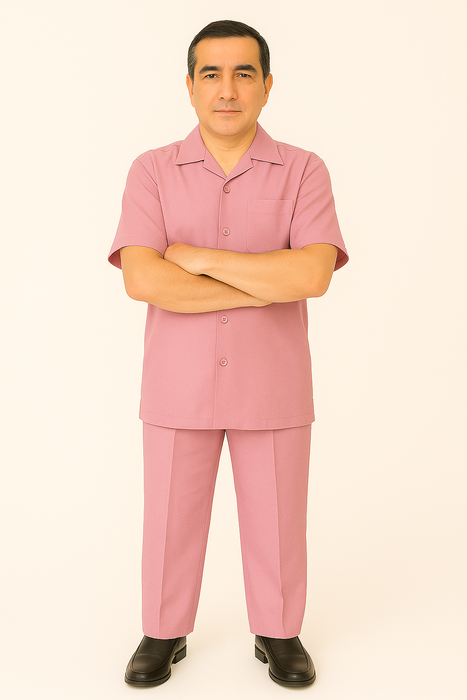 Mens Linen Walking Suit - Lilac Summer Outfit - Mens Linen Suit