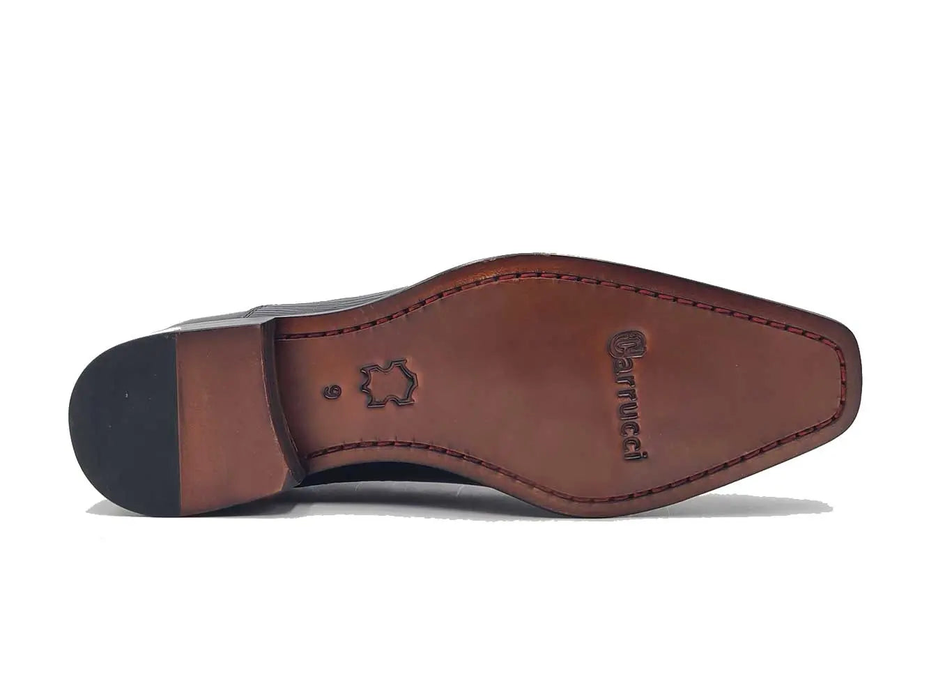 Carrucci Split Toe Oxford in Leather Sole