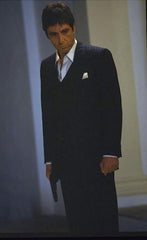 Tony Montana Suits Black Scarface Suit