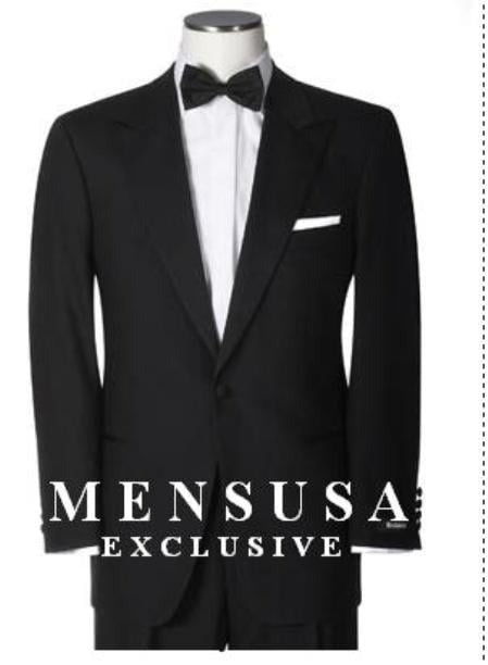 Slk3 Peak Collor One Button Super 120's Wool + Shirt + Bow Tie Suit