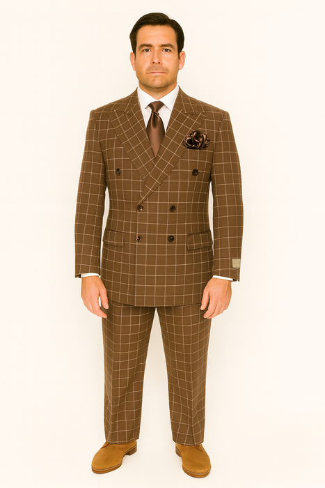 ROSSI MAN DOUBLE BREASTED SUIT ARTHUR RM2317