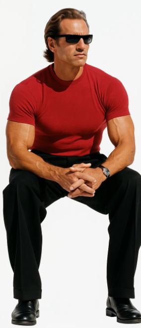 Mens Pleated Dress Pants