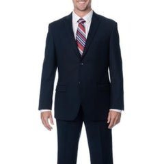 Buy 10 and More $59 Mens Slim Fit Dark Navy 2-Button Cheap Priced Business Dark Blue Suit