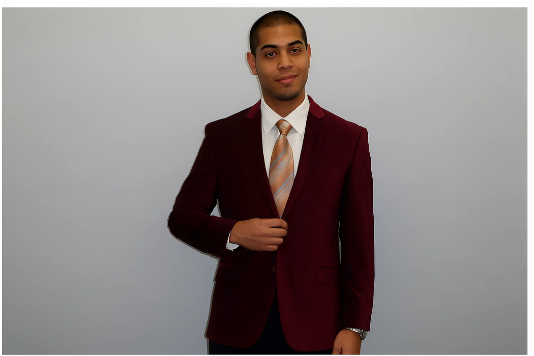 Men'S Cheap Priced Designer Fashion Dress Casual On Sale Sport Coat Two Button Formal Or Clubbing Sport Coat Burgundy ~ Wine ~ Maroon Blazer - Sport Coat Velvet Men'S Blazer