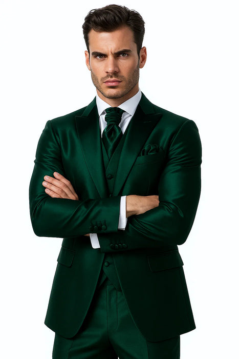 Suit -  Hunter Green