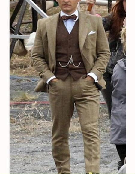 The Great Gatsby Tobey Maguire Suits - Mens Great Gatsby Costume