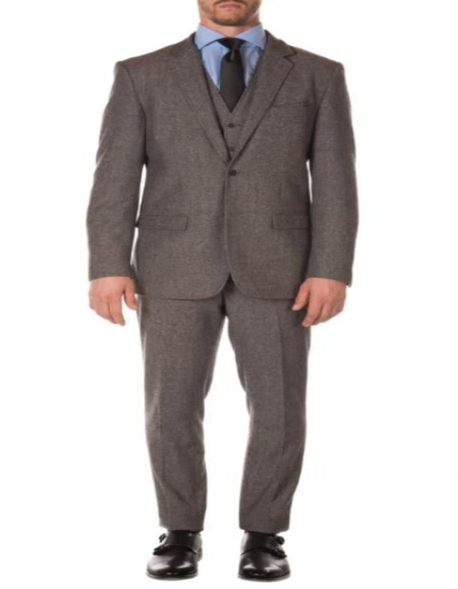 Tweed 3 Piece Suit - Tweed Wedding Suit Mens Grey Matching Super Slim Pant With Unhemmed Bottoms Designer Cheap Priced Men'S Slim Fitted Suit - Skinny Fit Suit