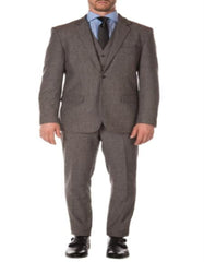 Tweed 3 Piece Suit - Tweed Wedding Suit Mens Grey Matching Super Slim Pant With Unhemmed Bottoms Designer Cheap Priced Men'S Slim Fitted Suit - Skinny Fit Suit