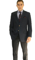 Men'S 2 Button Navy Sport Jacket Cheap Priced Unique Fashion Designer Men'S Dress Men'S Wholesale Blazer Sale