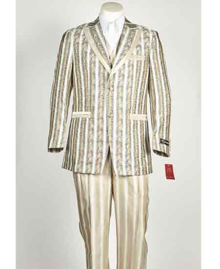 Men's Paisley 2 Button Vested Olive ~ Taupe ~ Champaign ~ Sand Cheap Priced Designer Fashion Dress Casual Blazer For Men On Sale Closure Suit Blazer Looking