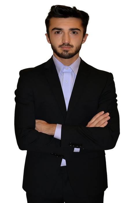 Two Piece Slim Fit Suit Solid Black