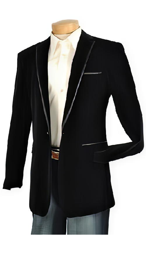 Velvet Blazer - Mens Velvet Jacket Mens Black Velvet Jacket Trim Lapel Fashion Tuxedo For Men Looking!