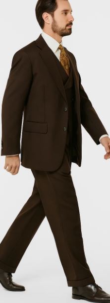 Apollo King Suit Men's Light Brown Suit
