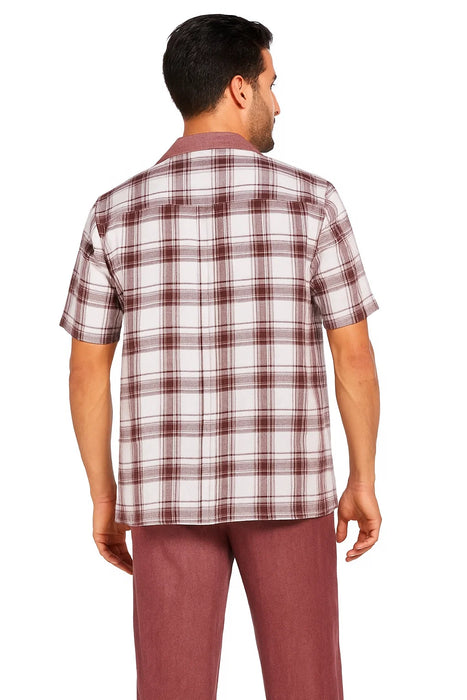 Walking Suit- Burgundy