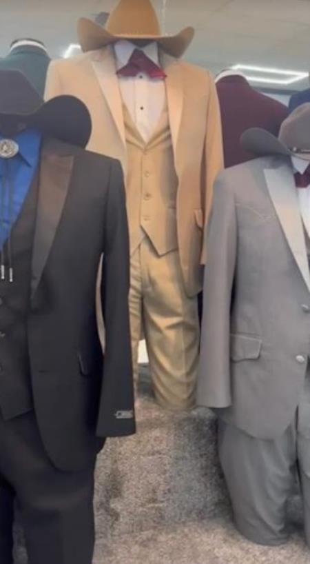 Western Suits - Tan Cowboy Tuxedo