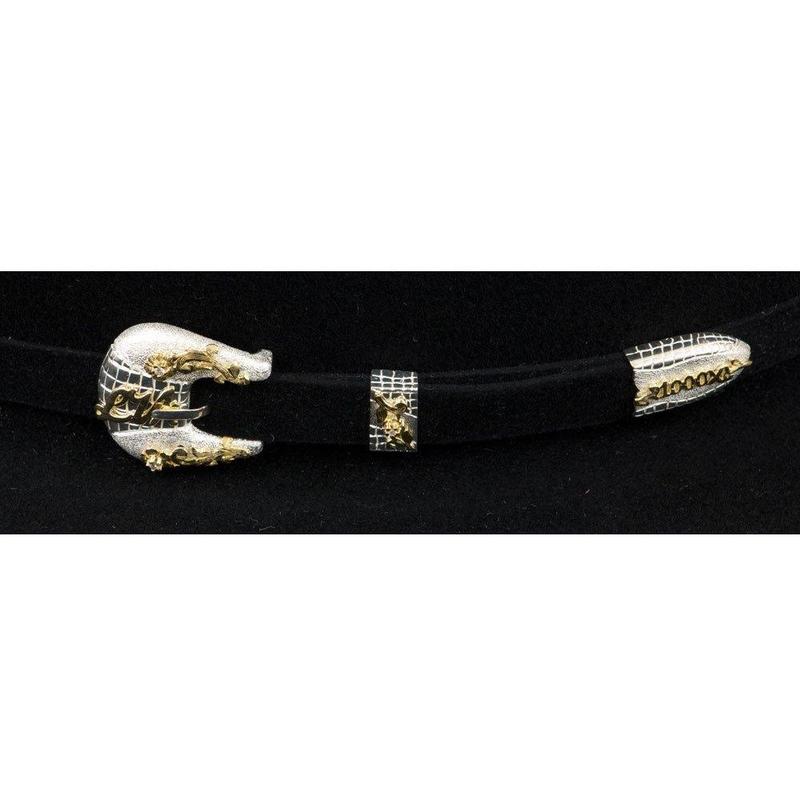1000x Larry Mahan's Imperial Hat Genuine Mink Black - Image 4