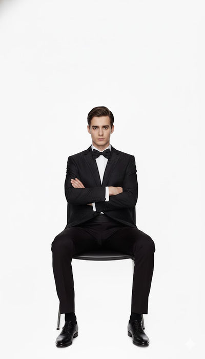 Alberto Nardoni Brand Men's Black Blazer