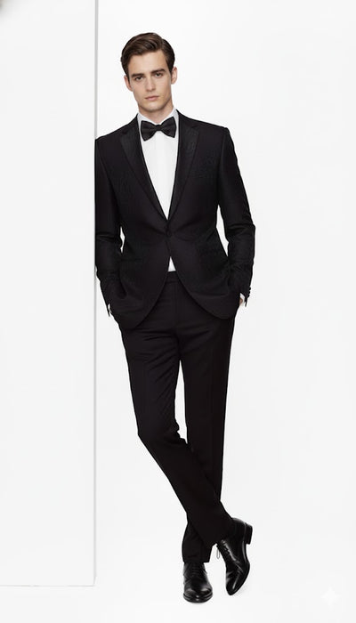 Alberto Nardoni Brand Men's Black Blazer