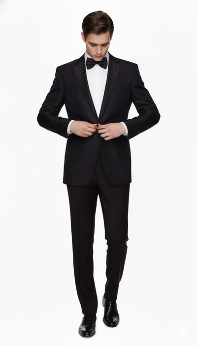 Alberto Nardoni Brand Men's Black Blazer
