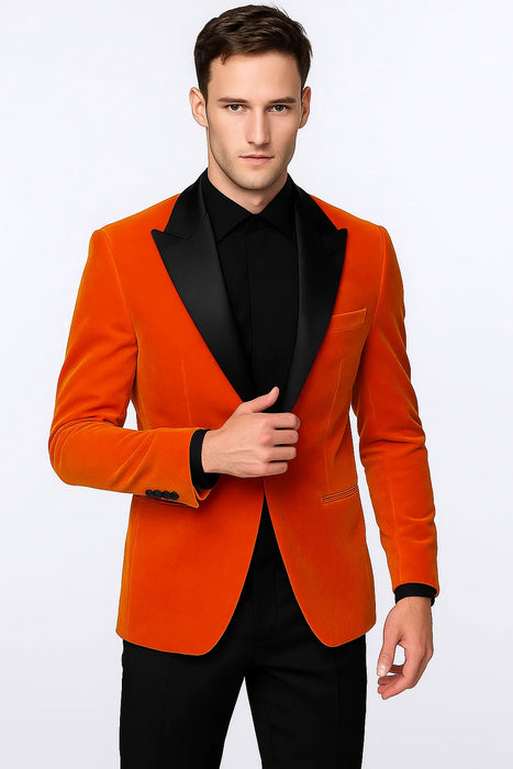 KINGSMAN EGGSY'S RIMMED COTTON-VELVET TUXEDO JACKET