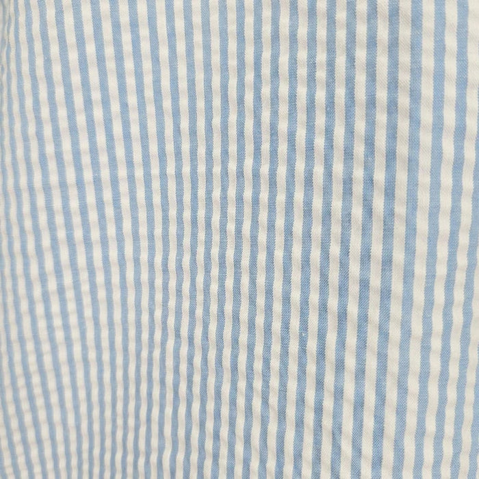 Mens 2-Piece Light Blue Seersucker Summer Set