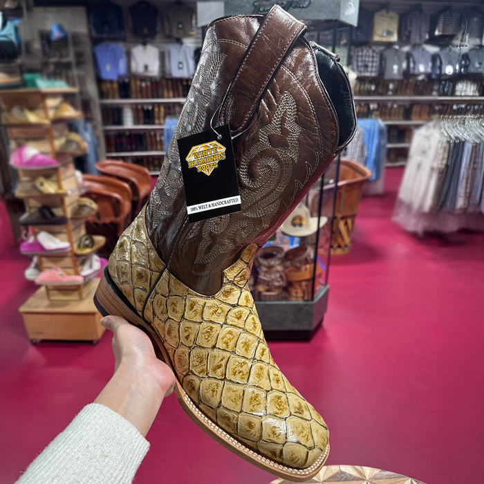 Fish Print Boots