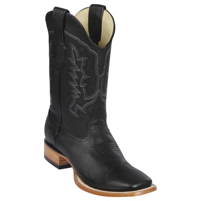 Botas Vaqueras de Cuero Grisly Original Punta Ancha LAB - Image 4