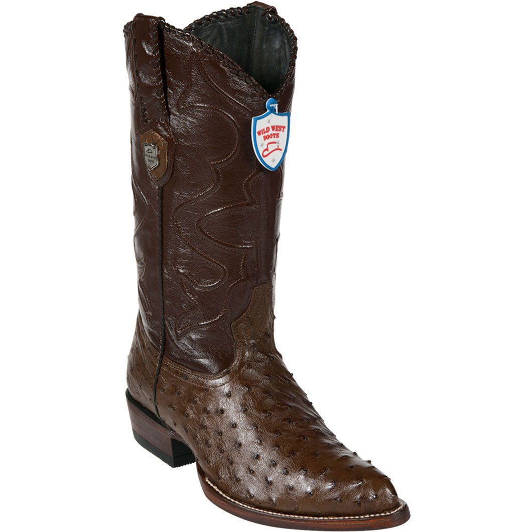 Botas de Avestruz Original Horma Puntal WW-29903