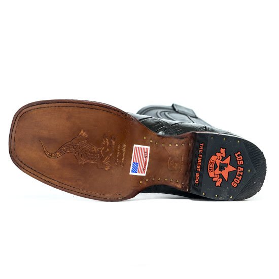 Botas de Cocodrilo Caiman Lomo Horma Amplia LAB - Image 7