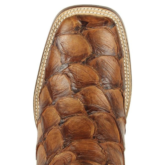 Botas de Pescado Pirarucu Original en Horma Rodeo Cuadrada - Image 3