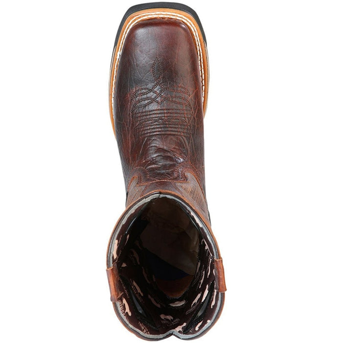 Botas de Trabajo de Cuello de Toro Horma Rodeo Color Miel GEN - Image 5