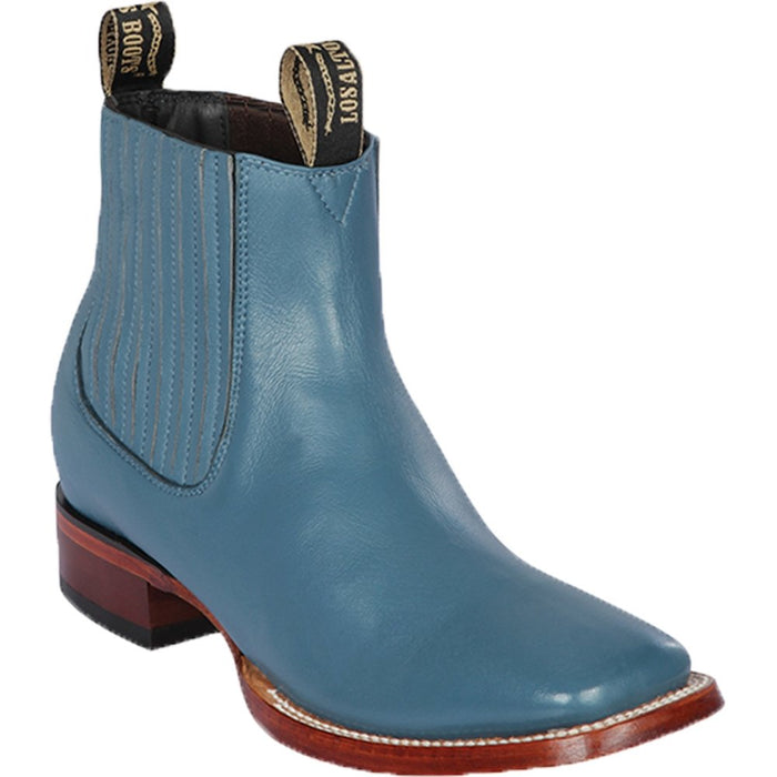 Botines Charros Punta Cuadrada Los Altos Boots