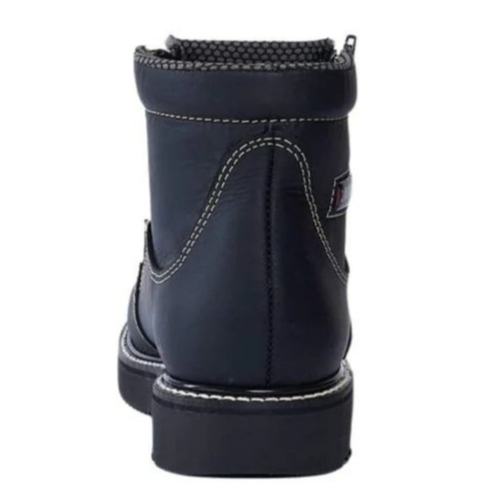 Botines de Trabajo Hammer con Doble Zipper Color Negro - Image 5