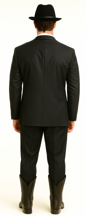 Brand: Caravelli Collezione Suit - Caravelli Suits - Caravelli italy Caravelli Men's 2 Buttons Grey 3 Piece Vested Suit