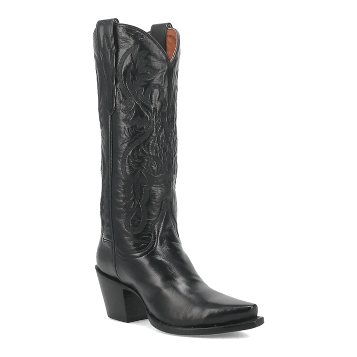 Dan Post Women's Maria Snip Toe Leather Boots - Black