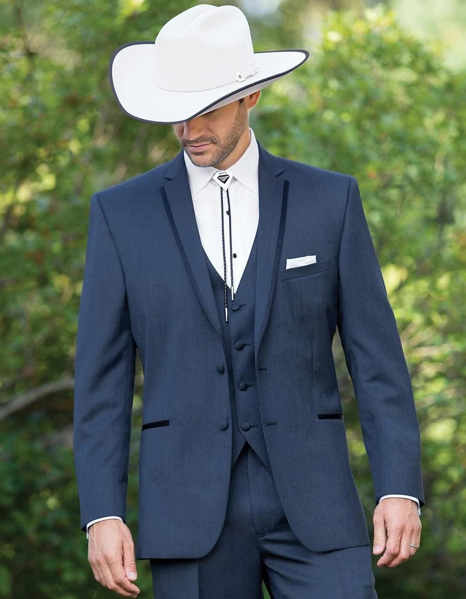 Dark Blue Prom Suit